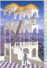 Escher's Belvedere recreated as a computer model. This was done over 10 years ago on a 486 - hence the limited poly-count.