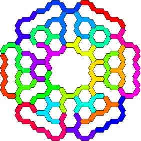 Hexatwig Full Symmetry Puzzles